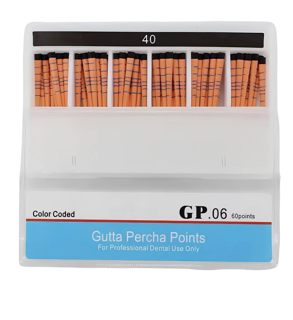Dental gutta-percha – endodontic cones