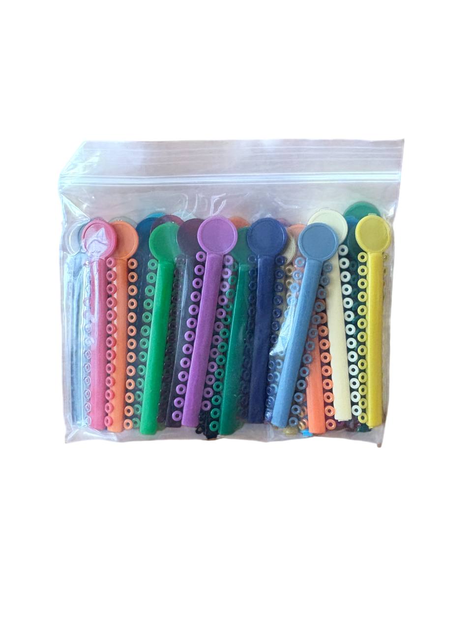 Orthodontic Ligatures – Mixed Colors (40 pcs)