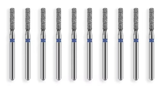 Cylindrical dental burs
