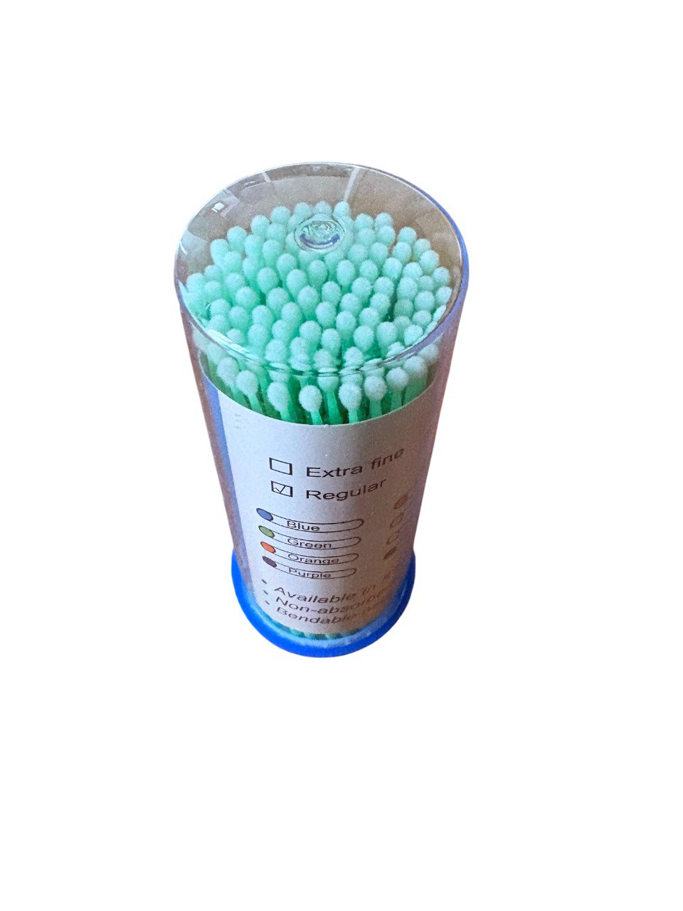 Dental micro-applicators (microbrushes) – regular, green & orange