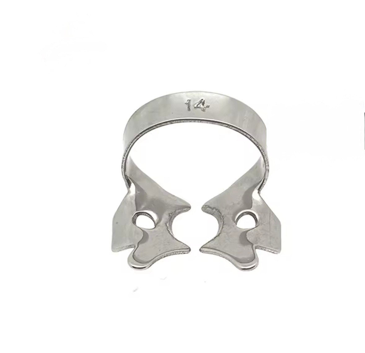 Dental clamps for rubber dam