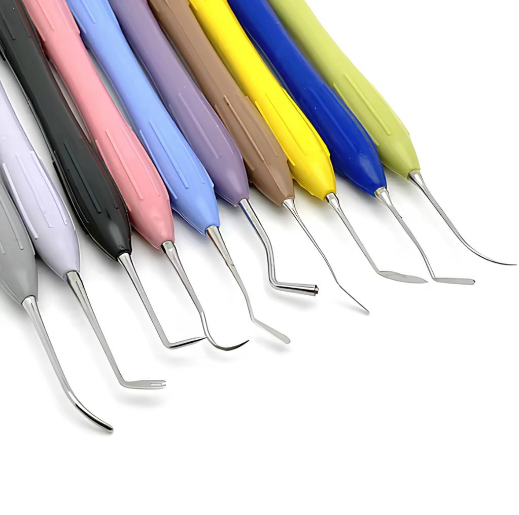 Dental spatulas for modeling – set of 10 pieces