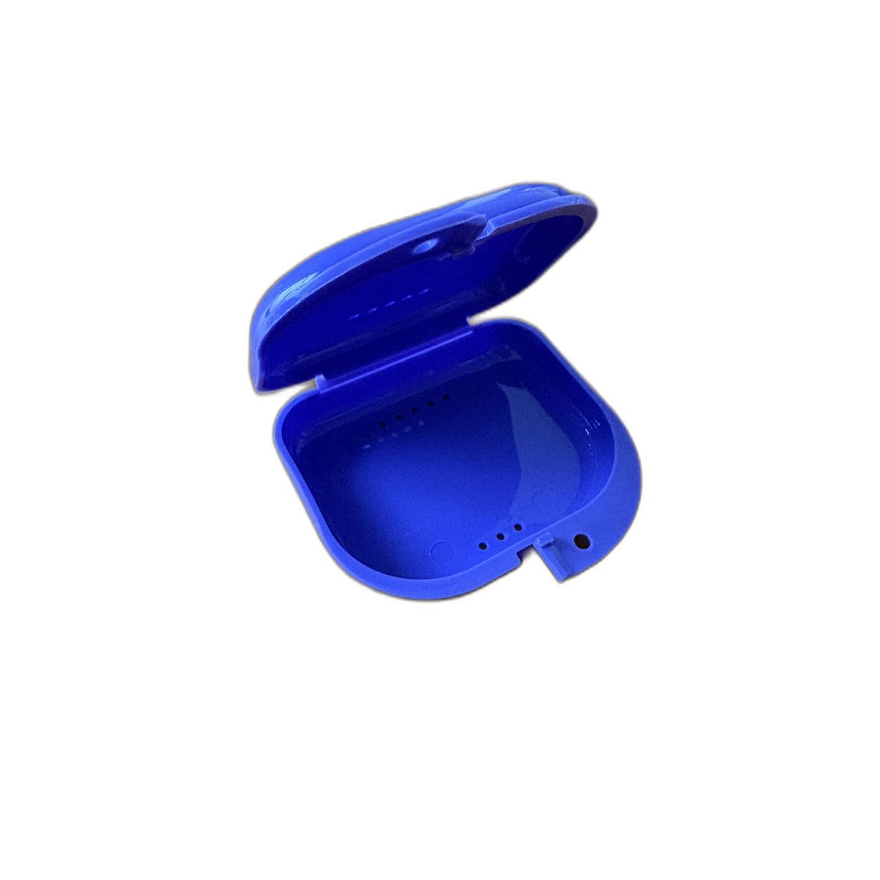Storage container for orthodontic appliances