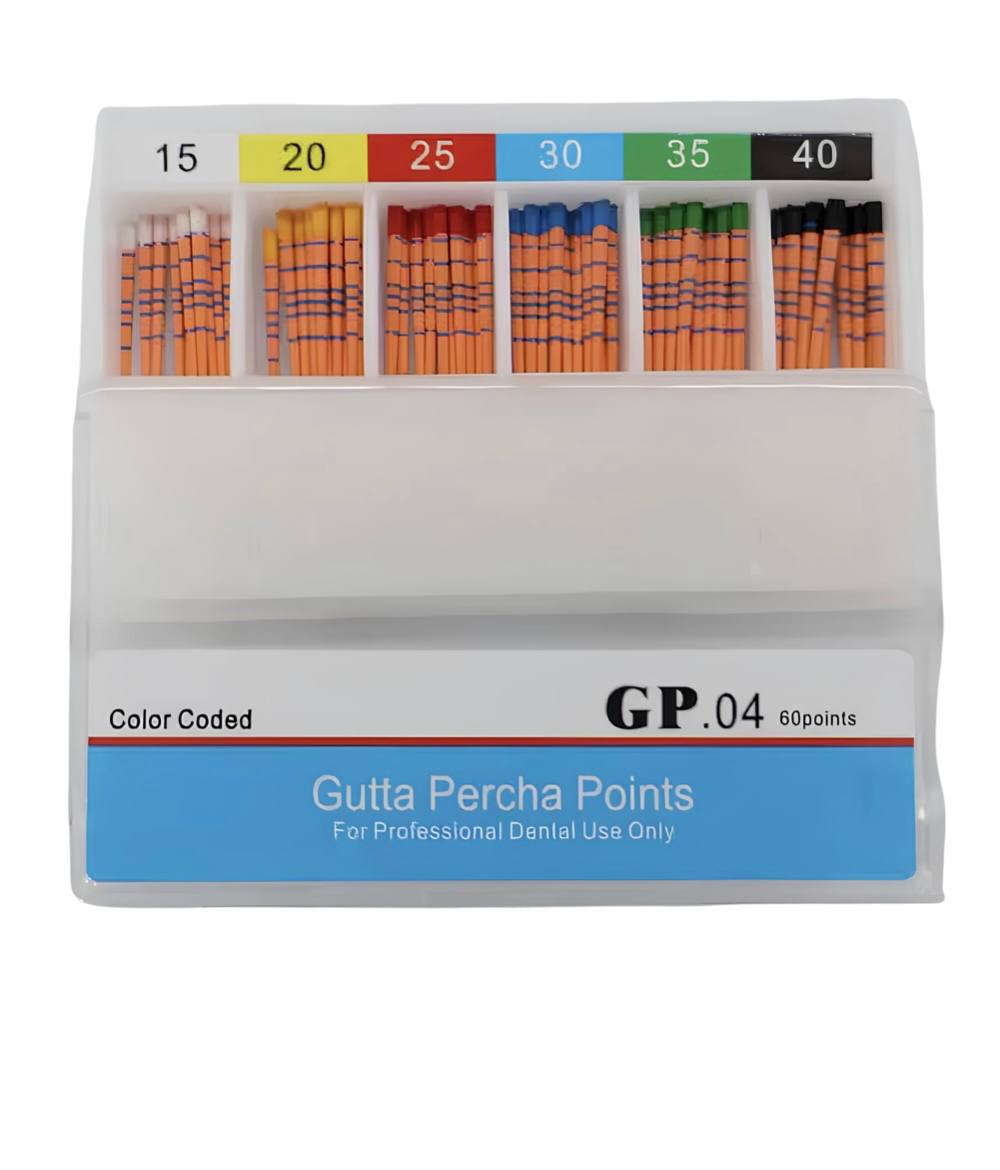 Dental gutta-percha – endodontic cones