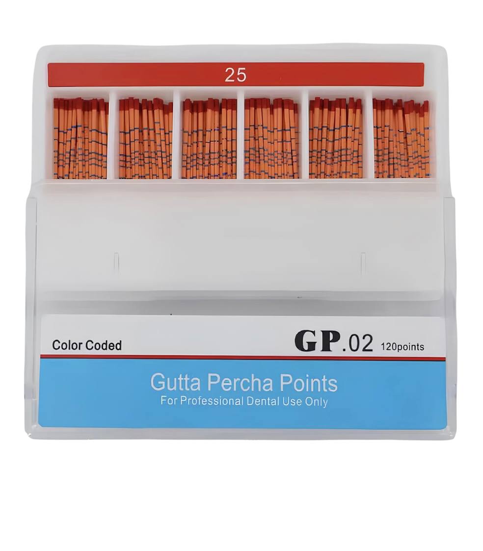 Dental gutta-percha – endodontic cones