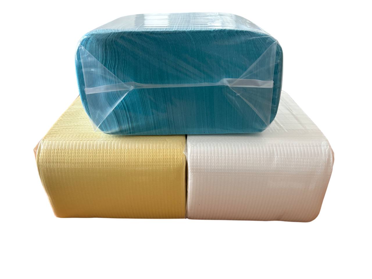 Disposable dental towels – 125 pieces (multiple colors)