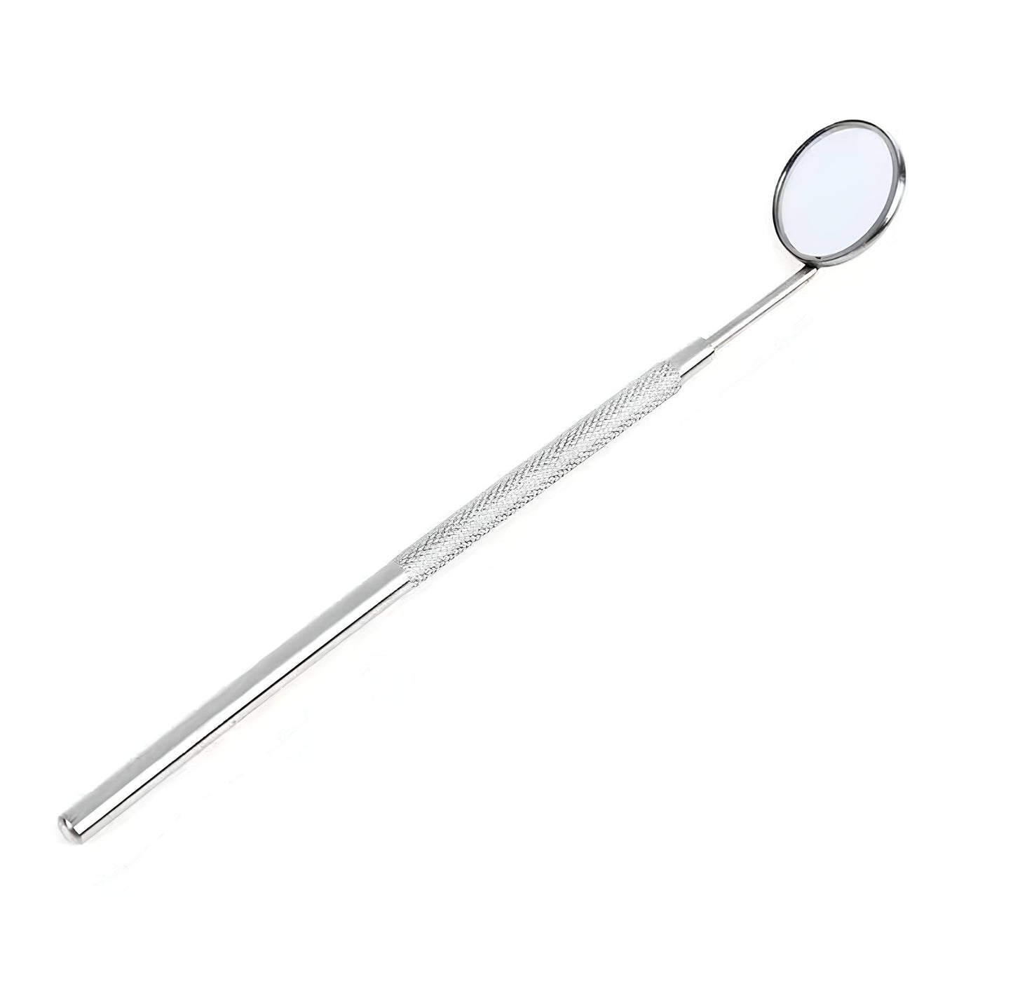 Complete dental mirror with handle