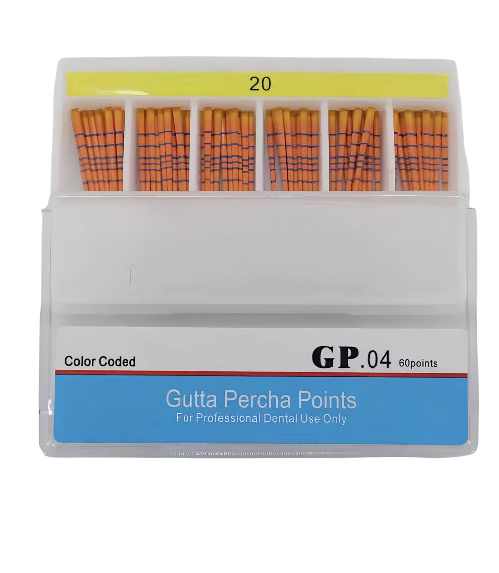 Dental gutta-percha – endodontic cones