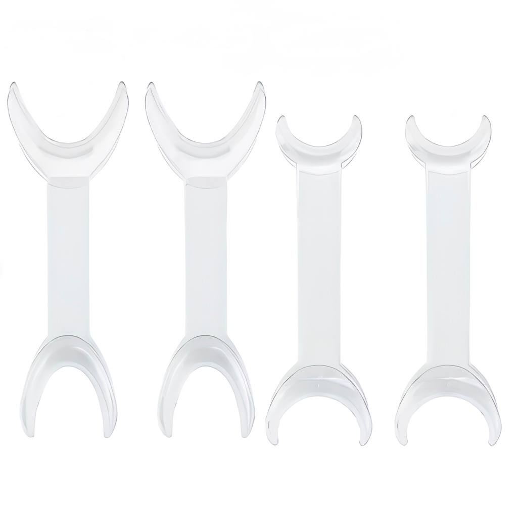 T-shaped mouth retractors
