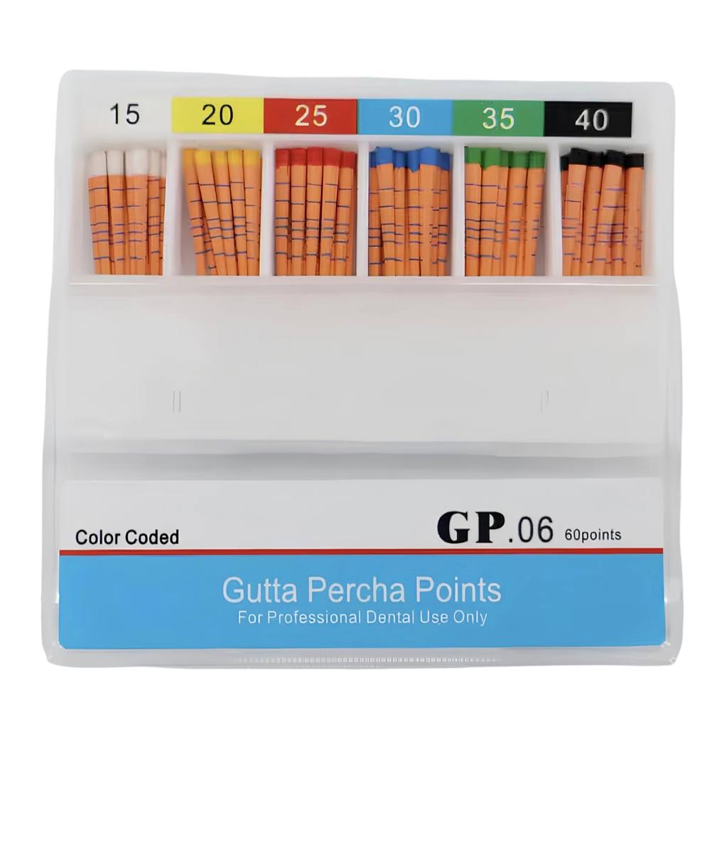 Dental gutta-percha – endodontic cones