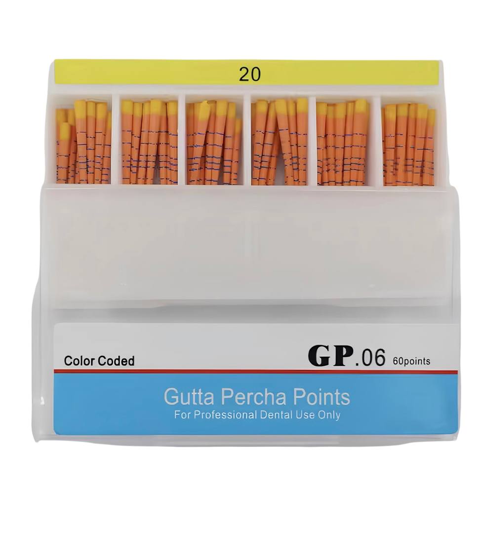 Dental gutta-percha – endodontic cones