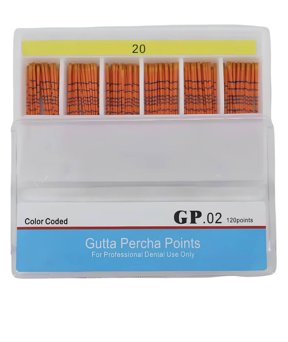 Dental gutta-percha – endodontic cones