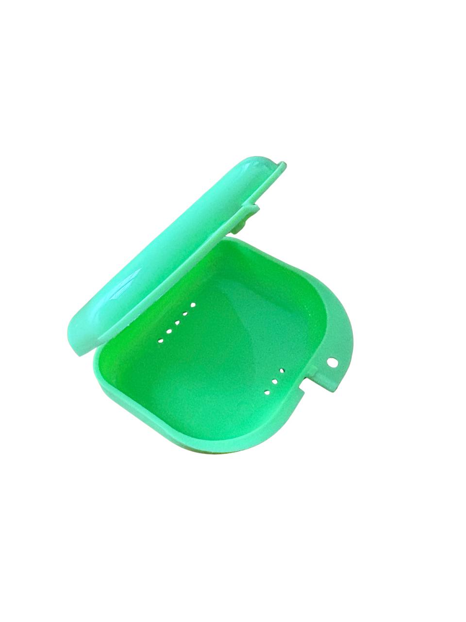 Storage container for orthodontic appliances