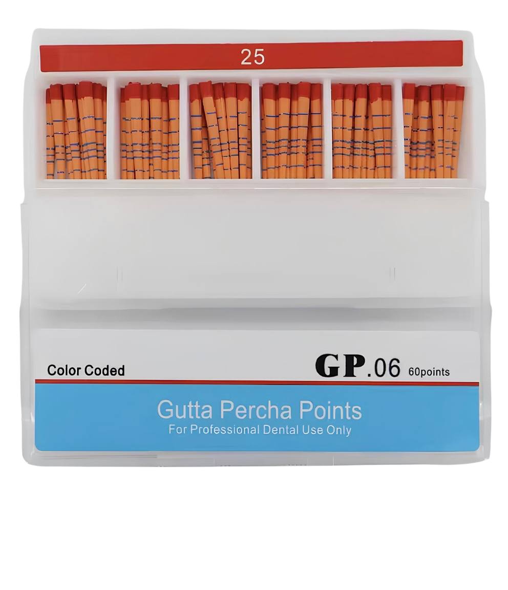 Dental gutta-percha – endodontic cones