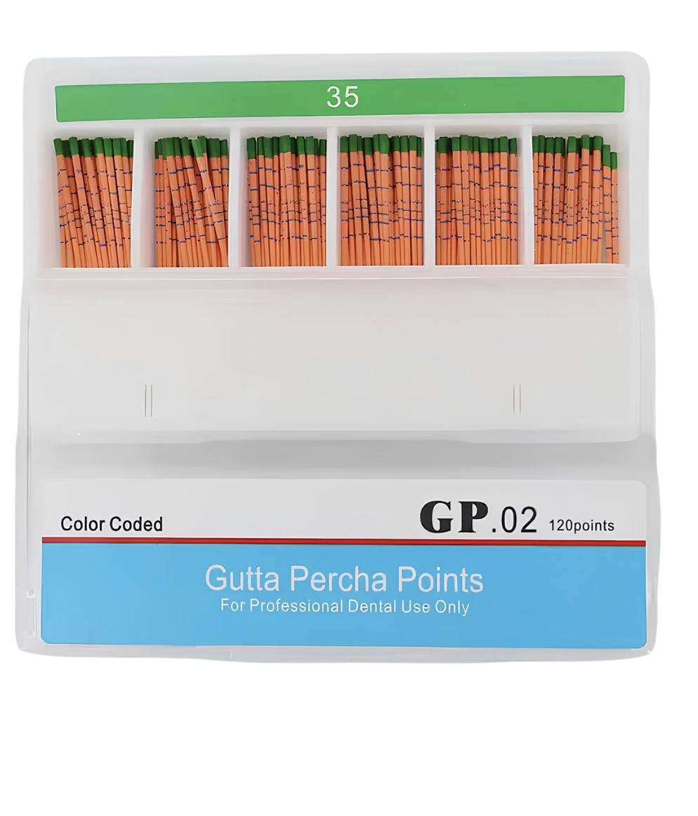 Dental gutta-percha – endodontic cones