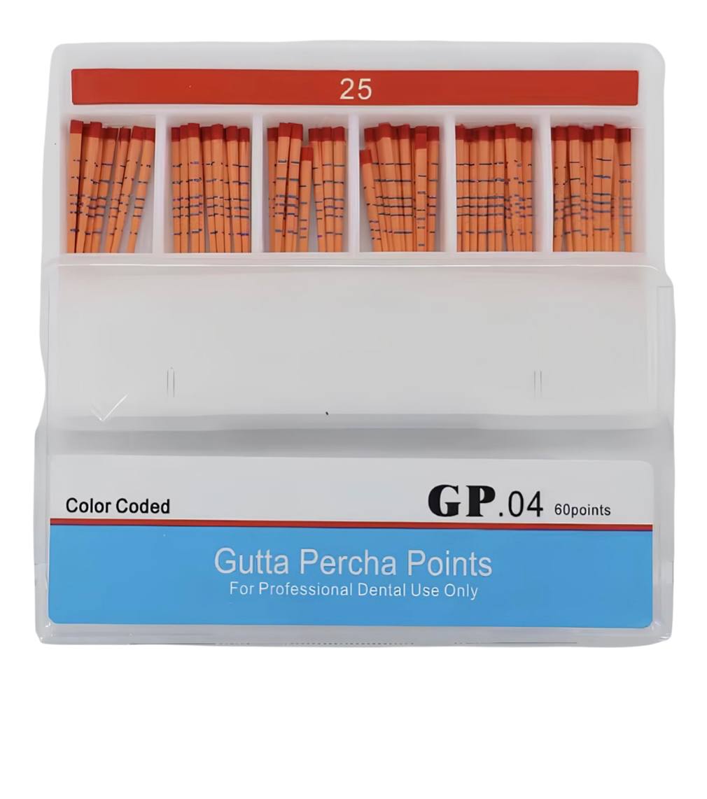Dental gutta-percha – endodontic cones