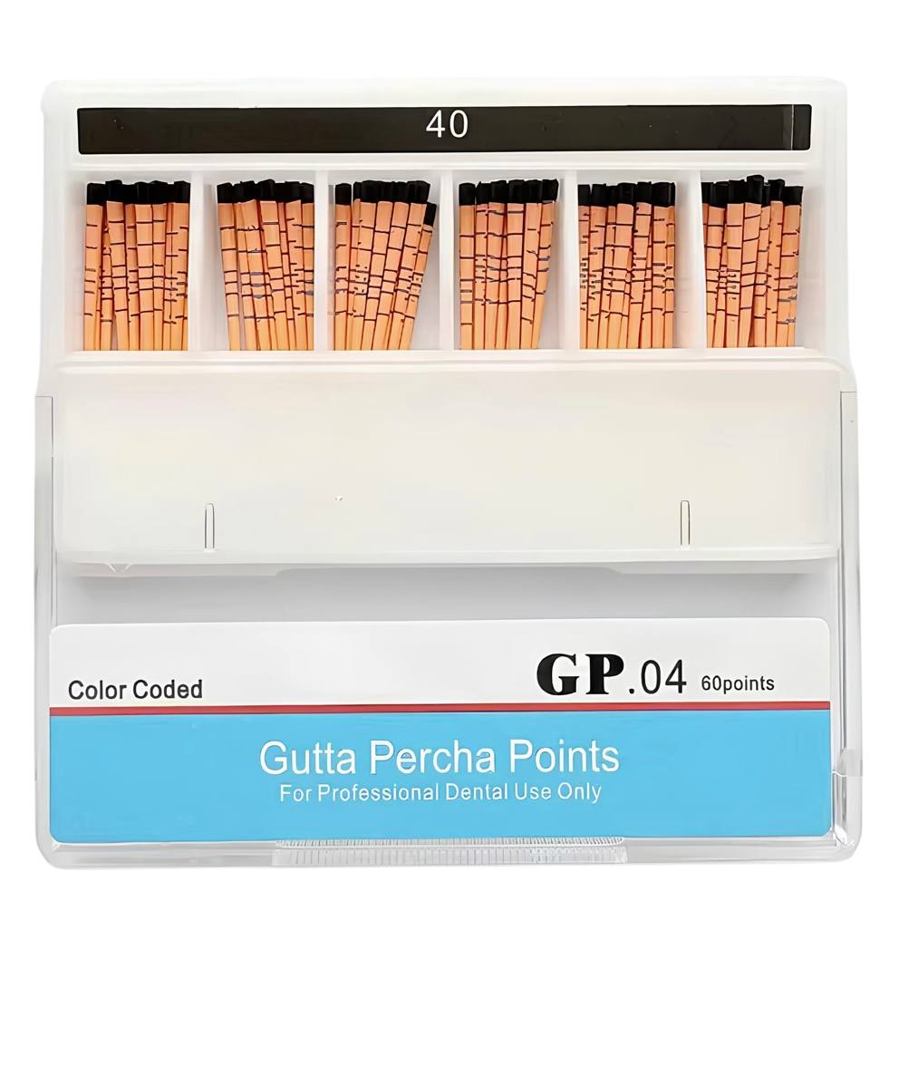 Dental gutta-percha – endodontic cones