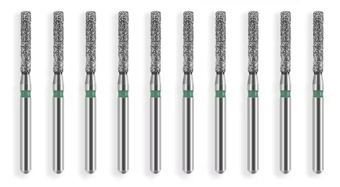 Cylindrical dental burs