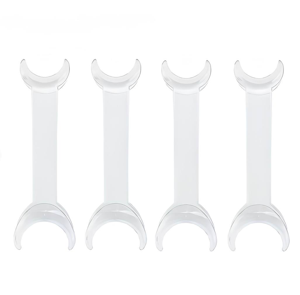 T-shaped mouth retractors