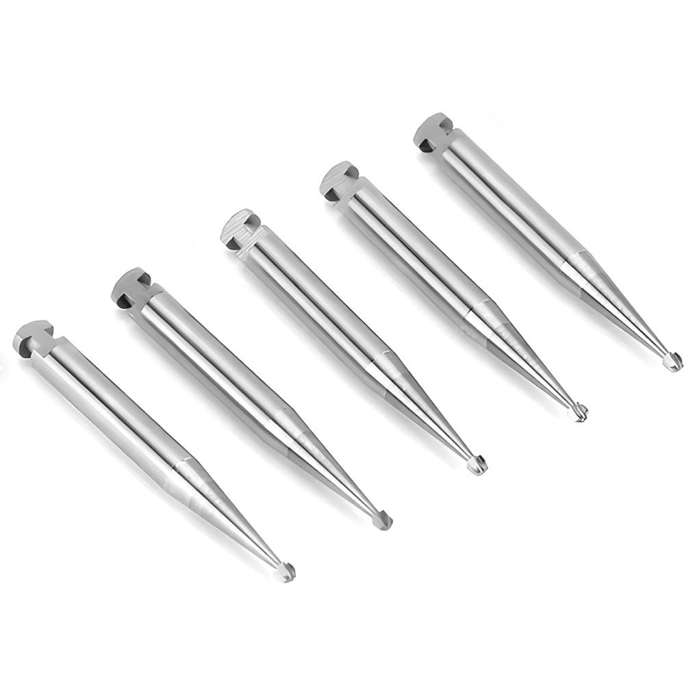 Tungsten carbide dental burs