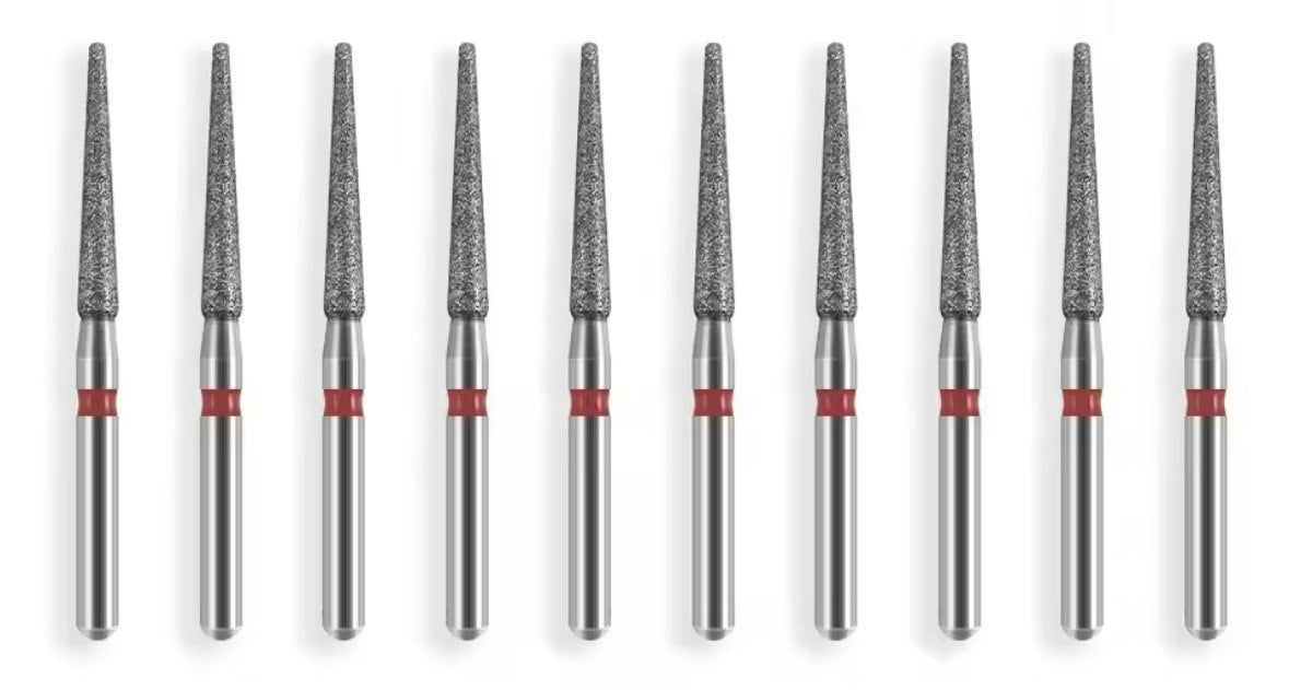 Pointed dental burs