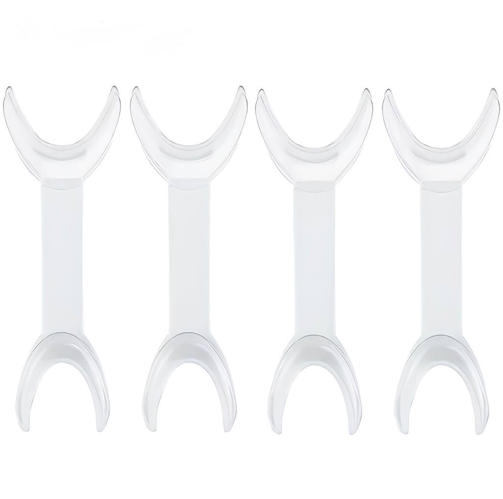T-shaped mouth retractors
