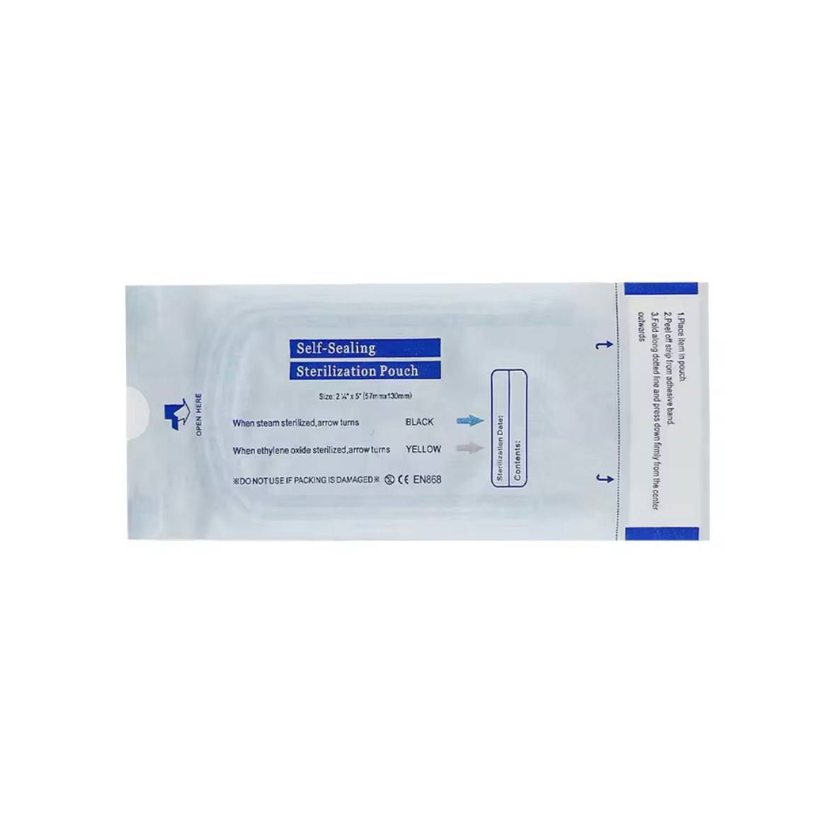 Sterilization bags – Box of 200 pcs