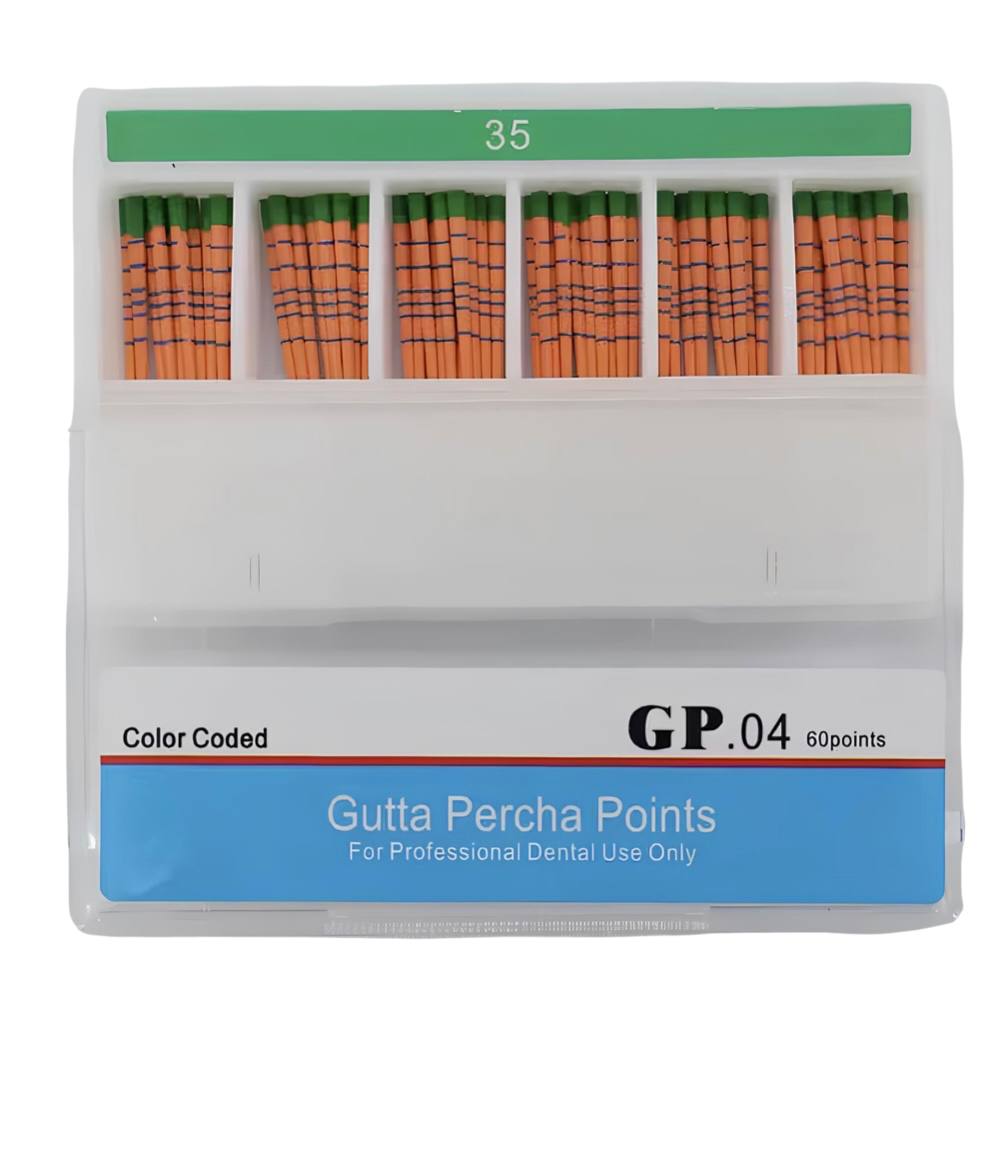 Dental gutta-percha – endodontic cones