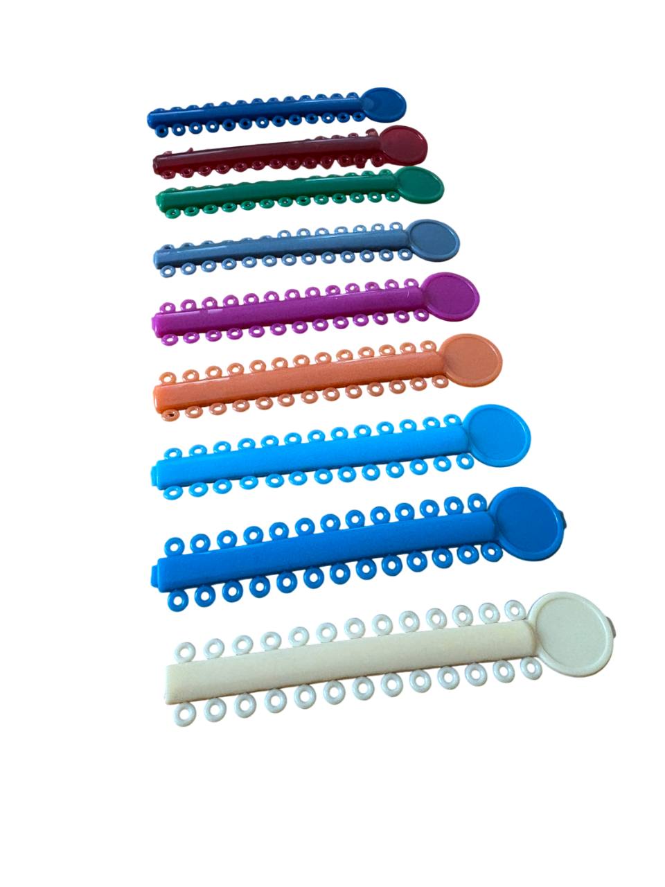 Orthodontic Ligatures – Mixed Colors (40 pcs)