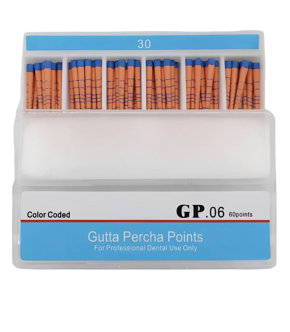 Dental gutta-percha – endodontic cones
