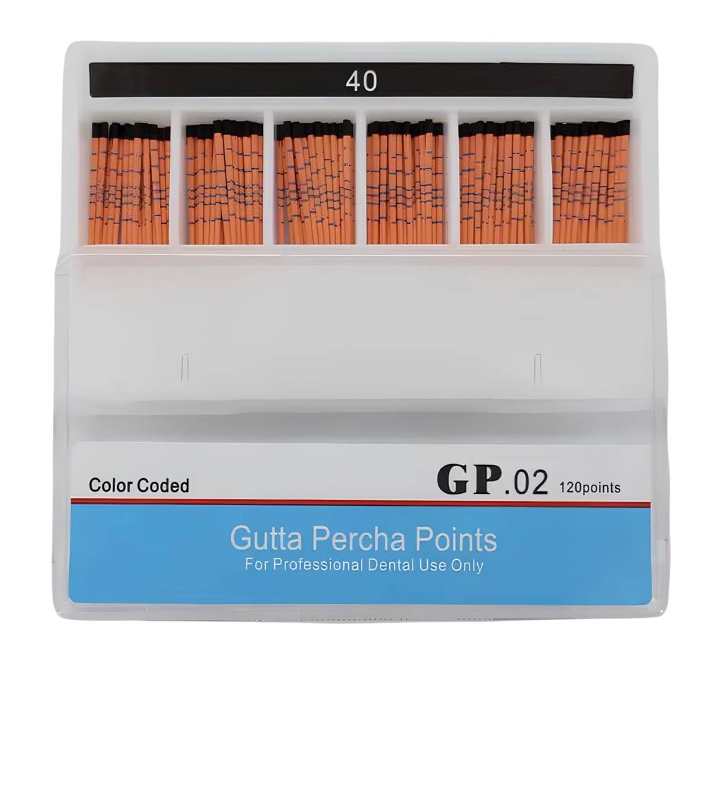 Dental gutta-percha – endodontic cones