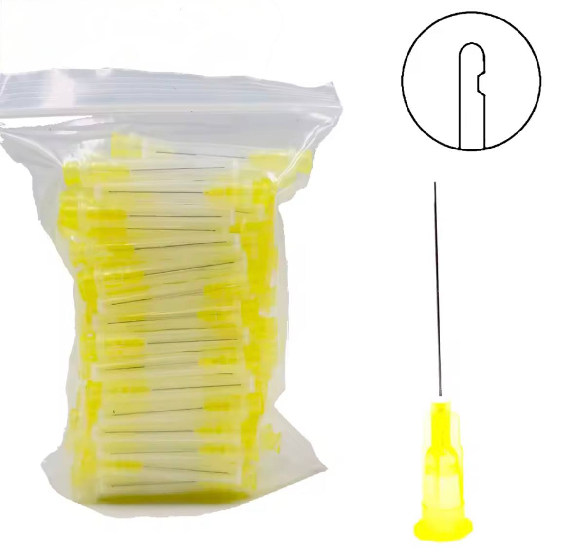 Endodontic irrigation needles – lateral opening